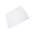 thumbnail image 4 of 2pcs Cake Scraper Cookie Biscuit Dough scraper dough scraper Spatula scraper dough scraper Chopper PP Plastic Baking Scraper Kitchen Bakery Tool, White, 4 of 9