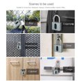 thumbnail image 2 of Fingerprint Padlock BT Lock with APP & Fingerprint 2 Unlocking Ways IP65 Waterproof 100 Groups, 2 of 8