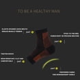 thumbnail image 4 of RYRDWP Orthopaedic Compression Socks Foot Compression Ankle Support Plantar Fasciitis Socks Grip Socks Football Fitness Socks 1 Pairs, 4 of 6