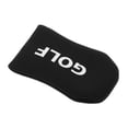 thumbnail image 2 of jinwen High Elastic Golf Mallet Putter Cover Golf Putter Head Cover For Golf Iron Head Black, 2 of 8