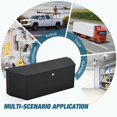 thumbnail image 3 of BeesClover Steel Trailer Tongue Box, 36"x12"x12" Heavy Duty Storage With Lock and Keys, Utility Truck Tool Box Storage Organizer, Tool Chest for Pickup Truck Bed, RV, 3 of 7