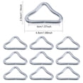 thumbnail image 2 of Lot de 20 Boucles de Trampolines en V Connecteur Multi-Usage Clip de Voyage pour Randonnée Chasse Escalade, 2 of 6