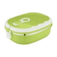 thumbnail image 4 of Boîte à Lunch Rectangulaire 1-Couche 900ml Boîte à Lunch en Acier Inoxydable Boîte de Rangement pour Aliments Boîte à Lunch pour Enfants Aliments Chauds, 4 of 8