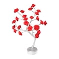 thumbnail image 1 of Led Desk Lamprose Flower Table Tree Light 24 Leds Desk Top Bonsai Lighted Tree Battery Operated Usb Plug Powered Tree Table Lamp Rose Flower Desk Tree Lamp for Home Party We, 1 of 1