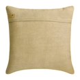 thumbnail image 3 of The HomeCentric Pillow Covers, Copper Pack of 2, 16"x16" (40x40 cm) Throw Pillows, Linen Patchwork, Foil & Quilted Throw Pillows For Couch, Striped Pattern Modern Style Easter - Copper Lane, 3 of 3