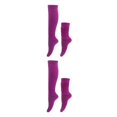 thumbnail image 3 of relayinert 2pack/lot Stably Fixed Slouch Socks With No Loose Thread Comfortable To Wear Polyester Polyester Made Breathable Purple 2Set, 3 of 6