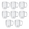 thumbnail image 1 of ZWILLING Sorrento Plus 8 Piece Double Espresso Mug Set - Value Pack, Transparent, 1 of 4