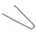 thumbnail image 1 of Curb Chain, Attractive Decorative DIY Making Craft Chain Wide Compatible 10 Meters  For Bag Accessories Silver Black, 1 of 8