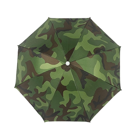 1 Pce Chapeau Parapluie Pliable Parapluie de Pêche avec Bande Élastique Chapeau Adulte Mains Chapeaux Réutilisables pour Adultes Enfants Extérieur