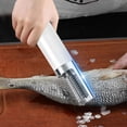 thumbnail image 2 of Lksixu Fish Scales Remover Powerful Fish Scales Scraper Automatic Fish Cleaner Rechargeable Kitchen Gadgets, 2 of 6