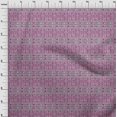 thumbnail image 3 of oneOone Georgette Viscose Fabric Leaves & Floral Block Decor Fabric Printed BTY 42 Inch Wide, 3 of 4