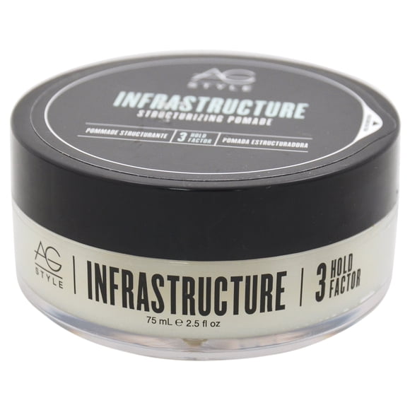 Infrastructure Structurizing Pomade by AG Hair Cosmetics for Unisex - 2.5 oz Pomade