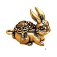 thumbnail image 1 of Ruiboury Hangings Pendant Rabbit Special Design Pendants Lightness Ornament Multifunctional Keychain Decoration Birthday Gifts Jixiangfu rabbit Large Size, 1 of 8