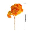 thumbnail image 3 of Artificial Rice Seed Fruit Flower Rustic Fake Flower Wedding fake flower Party Floral Decor Home Ornament, Orange, 3 of 6