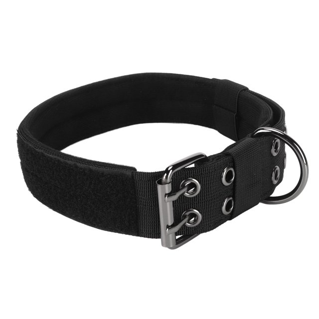 Collier, collier en Nylon Durable pour Chien Réglable Boucles à Double Rangée pour Tous les Jours pour les Grands Chiens M,L,XL