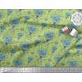 thumbnail image 2 of Soimoi Poly Georgette Fabric Pot & Artistic Flower Fabric Prints By Yard 52 Inch Wide, 2 of 3