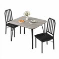 thumbnail image 1 of Kitchen Table with Chairs, 1 Table + 2 Chairs, Vintage, 1 of 9