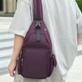 thumbnail image 2 of yulier Chest Bag Multifunctional Fashion Versatile Leisure Shoulder Bag Three Use Lightweight Fashion Shoulder Bag, 2 of 6