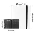 thumbnail image 3 of xaoyunyn 9 Pocket Trading Card Binder with 360 Side Loading Pockets and Elastic Strap for Sports Cards MTG and Baseball Protection, 3 of 7