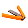 thumbnail image 4 of Sharpener Double Sided Portable Mini Foldable Sharpening Stone Kitchen Foldable Handheld Whetstone Household Tools Home for Hiking Orange, 4 of 9