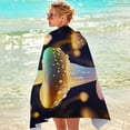 thumbnail image 4 of Dvkptbk Beach Towel Microfiber Beach Towel Super Lightweight Colorful Bath Towel Sandproof Beach Blanket Multi-Purpose Towel for Travel Swimming Pool 30x60 Inch Beach Essentials on Clearance, 4 of 8