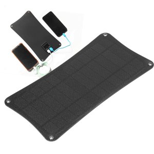 Solar , Dual USB Output IPX6 Waterproof Solar Power Bank Portable Energy Saving  For Phones