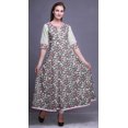 thumbnail image 2 of Bimba Robe Anarkali Imprimée pour Femmes, Robe Longue Maxi, Robe Ethnique, 2 of 6