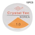 thumbnail image 4 of TOPINCN 10 Rouleaux Fil Élastique Cristal Transparent Extensible pour Fabrication de Bijoux 0,4-1 mm, 4 of 8