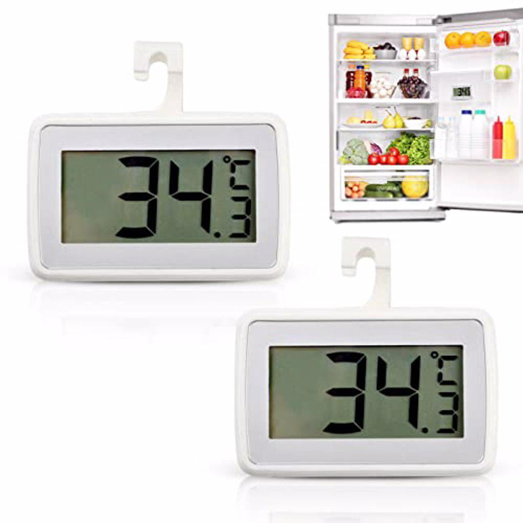 letairis 2pack/lot Accurate Room Thermometer Fast Read Easy-to Waterproof LCD Display Easy