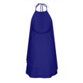 thumbnail image 3 of SMihono Robes Bohèmes d'Été pour Femmes Grande Taille Aguichant Mode Sans Manches Uni Col Rond Ample Robe Irrégulière pour Dames, 3 of 4
