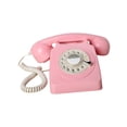 thumbnail image 4 of Téléphone Vintage à Cadran Rotatif à l'Ancienne avec Recomposition Téléphone Rétro Rose, 4 of 8