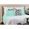 thumbnail image 5 of Comfy Bamboo World Series 4pc Microfiber Bedsheets Sheet Set, Queen Size Bed, Light Green, 5 of 5