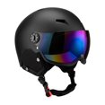 thumbnail image 3 of Almencla Lunettes de Protection pour Casque de Ski pour Adultes Casque de Planche à Roulettes pour Planche à Roulettes Noir P, 3 of 8