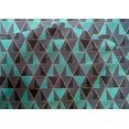 thumbnail image 5 of oneOone Cotton Silk Fabric Triangle Geometric Print Fabric By The Yard 42 Inch Wide, 5 of 5
