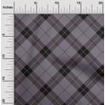 thumbnail image 1 of oneOone Tissu Polyester Lycra Tartan Imprimé au Mètre 56 Pouces de Large, 1 of 1