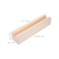 thumbnail image 2 of SOPOTUTU Support de Miroir avec Design en Bois pour Chambre Couleur Kaki 1 Ensemble, 2 of 7
