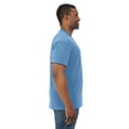 thumbnail image 2 of Fruit Of The Loom T-Shirt à Manches Courtes en Coton HD pour Hommes, P, Violet Rétro Chiné, 2 of 5