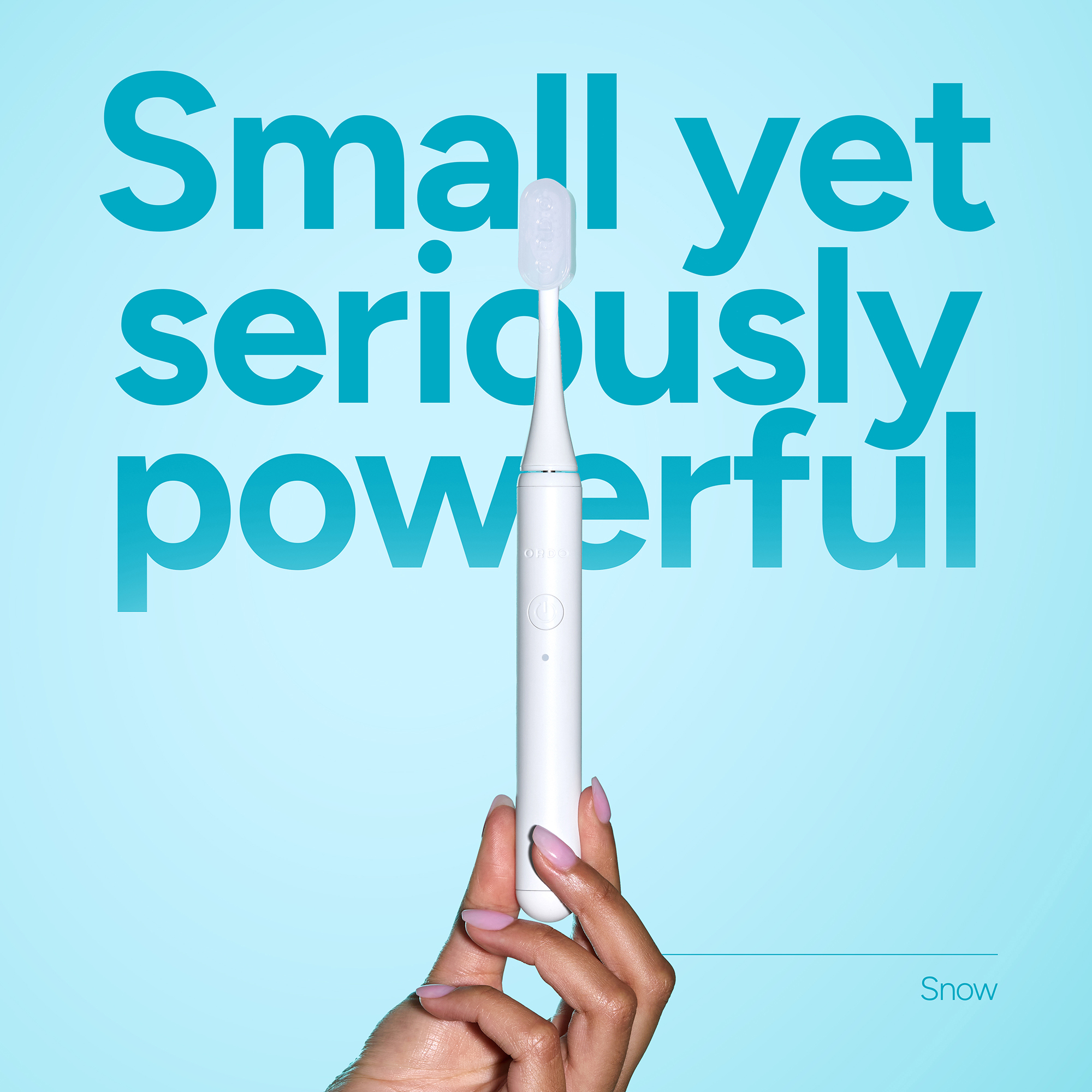 ORDO Sonic Edge Rechargeable Toothbrush - Snow