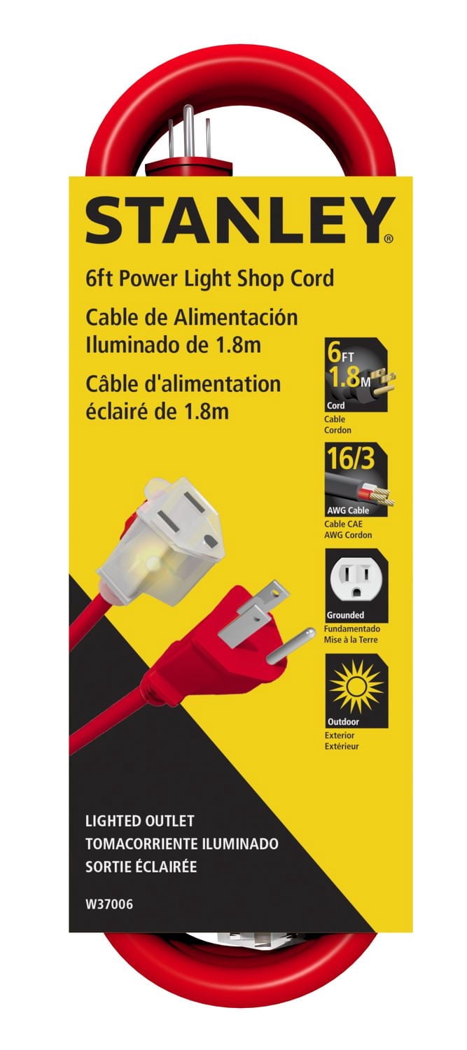 Stanley 6' Power Cord