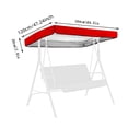 thumbnail image 2 of Outdoor Swing Chair Protective Cover All Season Universal Fit for Patio Garden Porch, 2 of 5