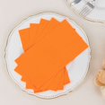 thumbnail image 2 of HLONK Lot de 50 / Serviettes en Papier Douces Orange 2 Épaisseurs pour Souper Fête Serviettes pour Réception de Mariage Cocktail Boisson, 2 of 11