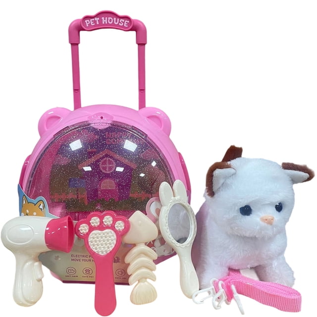Oliegs Boxbollen 2025 Robot Dog Robot Cat Rabbit That Like A Real Cat Walking Barking Tail Wagging Smart Realistic Cat Robotic That Like A Real Cat Birthday Present Halloween Christmas Present Blanket