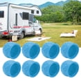 thumbnail image 1 of Trailer Hitch Ball Cover, 8Pcs Truck Tow Ball Cover 50mm Strong Protection Soft Rugged  Tow Bar Ball  For RV, 1 of 8