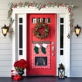 thumbnail image 4 of Christmas Artificial Vines Faux Flower Wall Hanging Table Decor Artificial Green Plant Christmas Home Decor Props, 4 of 6