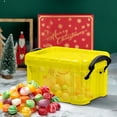 thumbnail image 1 of Yhmxh Closet Organizers and Storage Candy Color Mini Storage Box Transparent Storage Box 0.14 Liters Small Glove Box Cute Lock Jewelry Box Mini Storage, 1 of 5