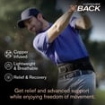 thumbnail image 4 of Copper Fit X-Back Brace for Lower Back Pain, Lumbar Support, Herniated Disc, Sciatica, Arthritis â?? Adjustable, Breathable Design - for Men and Women (Small/Medium), 4 of 6