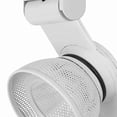 thumbnail image 3 of Benjara BM220696 12W Integrated LED Metal Track Fixture with Mesh Head, White, 3 of 5