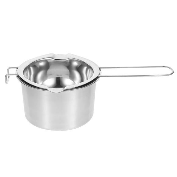 2Pcs Wax Melting Container Wax Melting Pot Stainless Steel Pot for Wax Heater Candle Melting Bowl