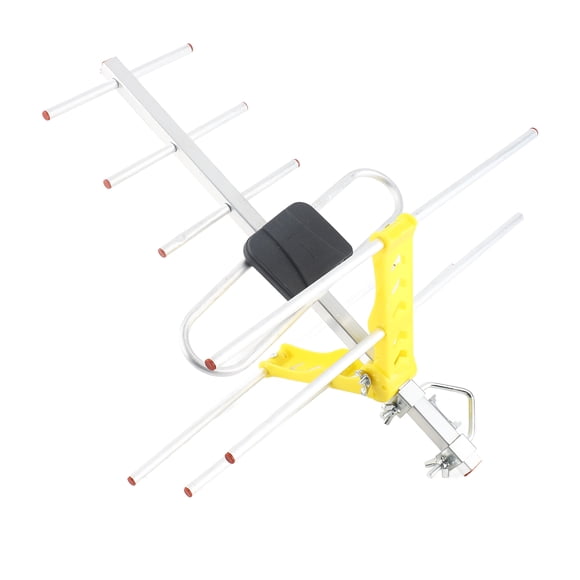 Antenne Antenne TV Numérique pour HDTV DVBT DVBT2 470 MHz-860 MHz Antenne TV Extérieure Antenne HDTV Amplifiée Numérique