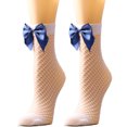 thumbnail image 1 of CEHVOM Chaussettes Courtes en Résille Respirantes pour Femmes avec Grand Nœud, 1 of 6